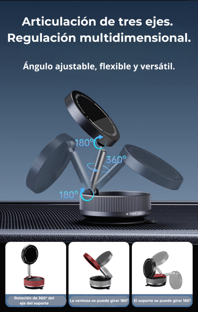 Soporte magnético para auto