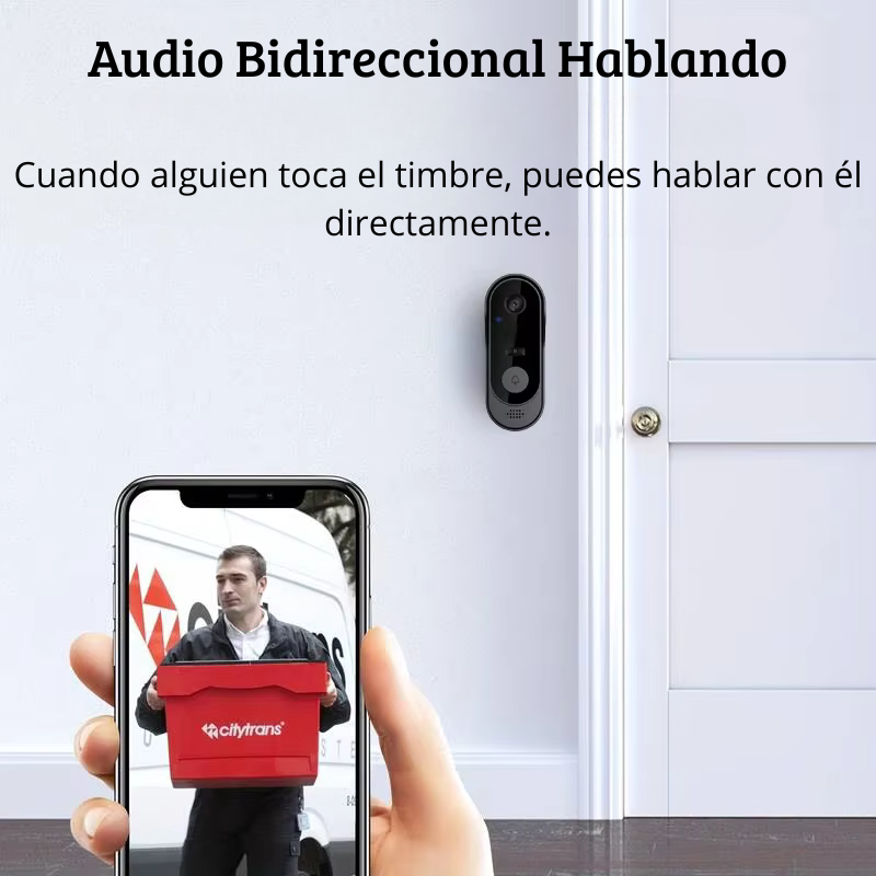 Timbre inteligente inalámbrico