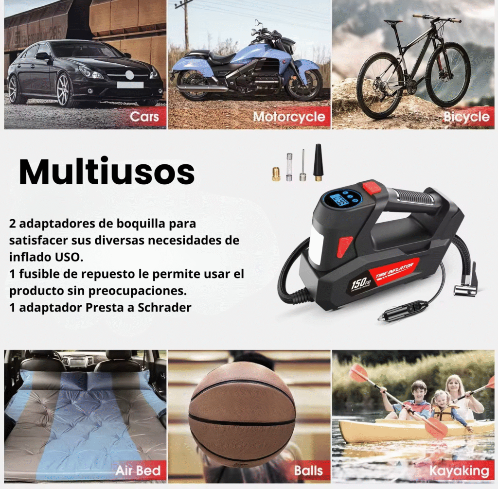 Compresor portátil 12V