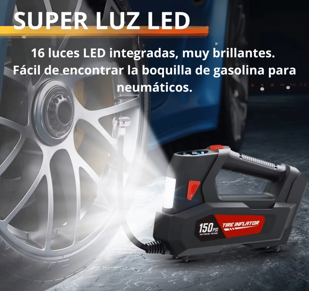Compresor portátil 12V