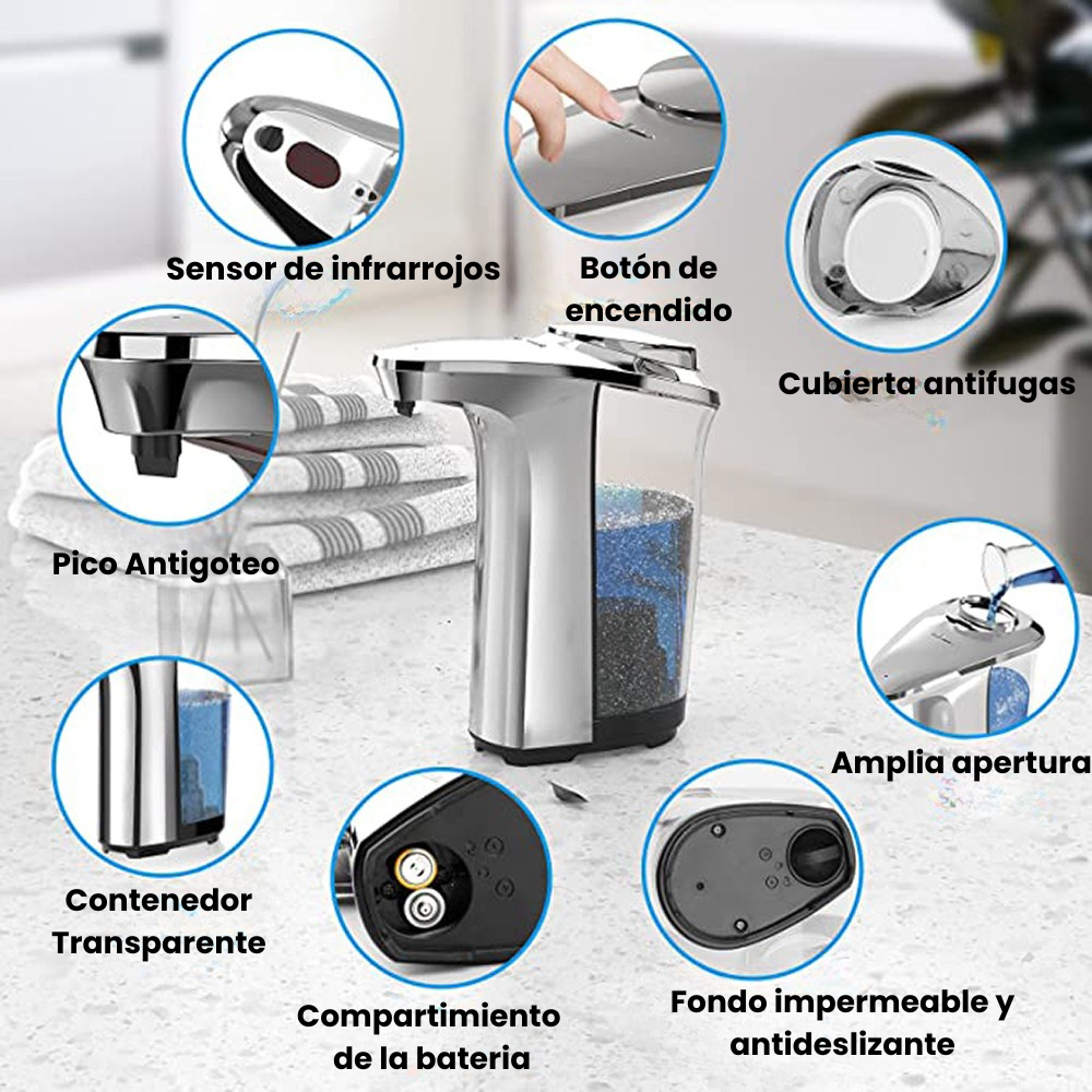 Dispensador de Jabón Automático
