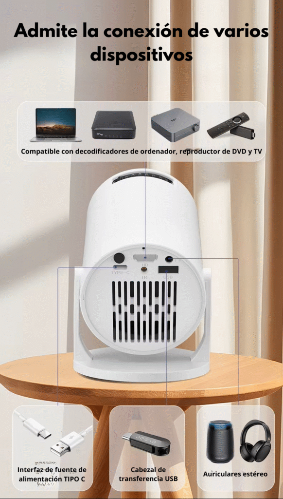 Proyector LED Portátil