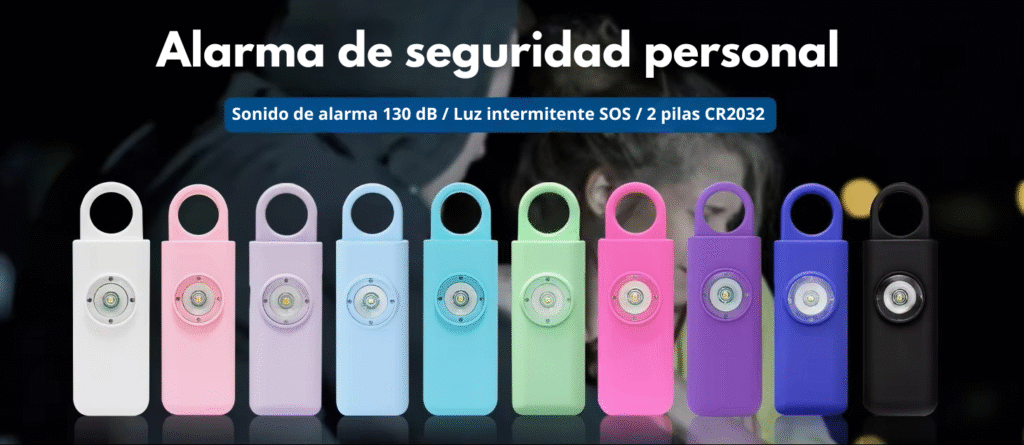 Alarma personal portátil
