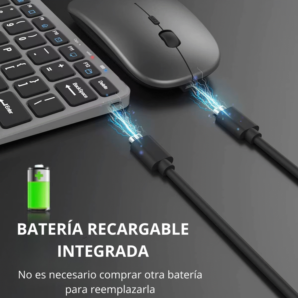 Teclado + Mouse inalámbrico 