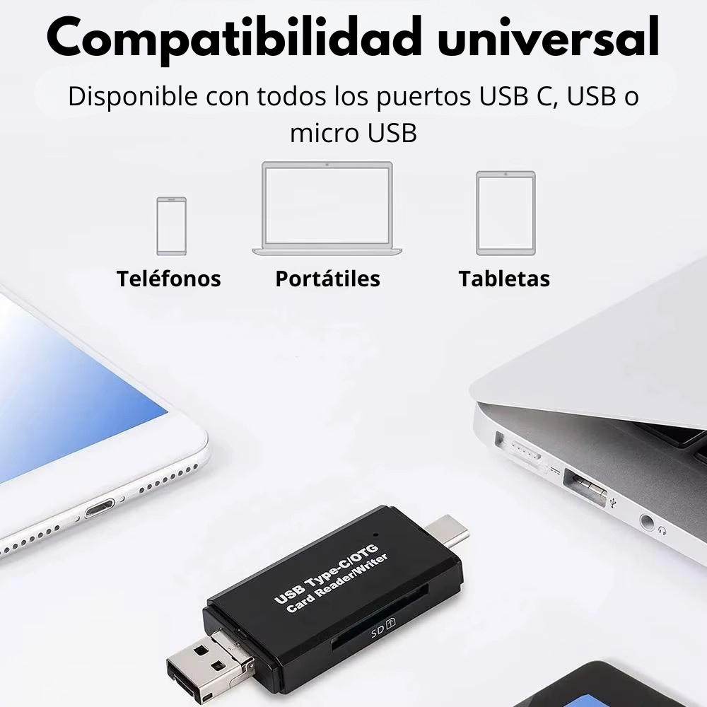 Lector de tarjetas SD/TF