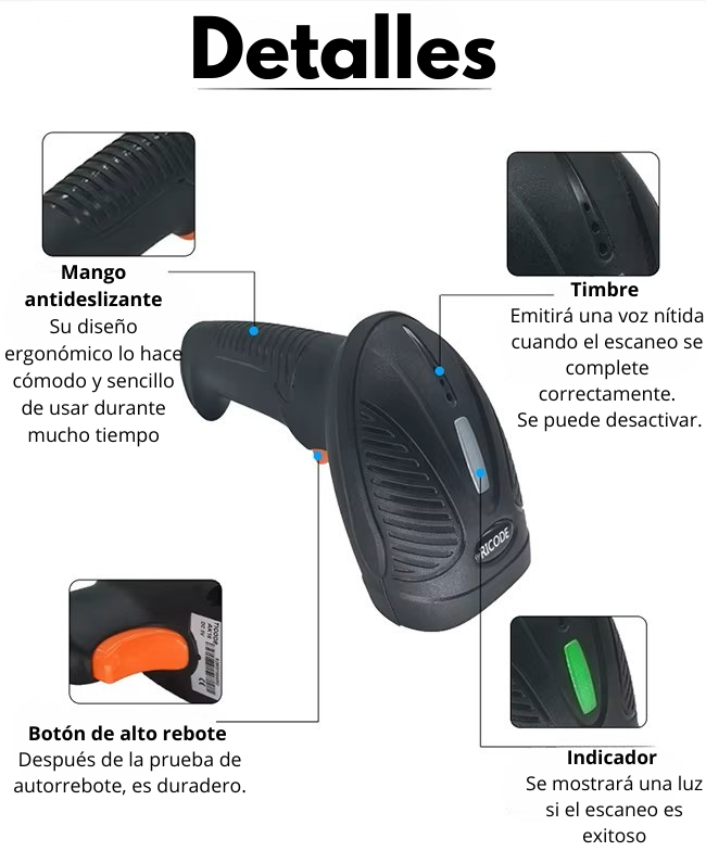 Escaners Código de barra
