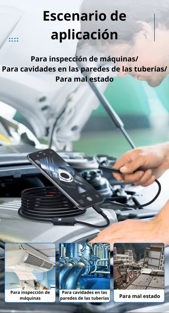 Cámara endoscópica USB