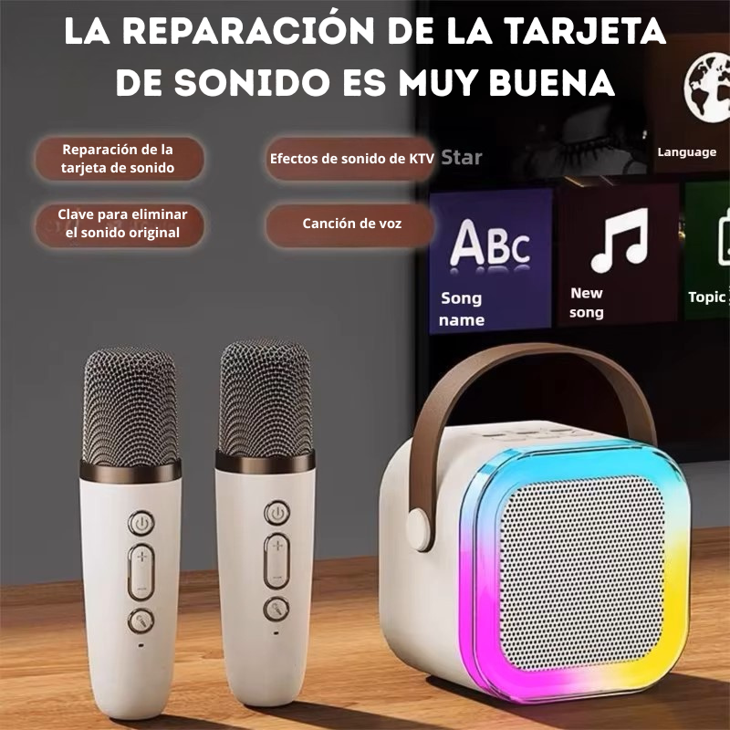 Mini altavoz portátil