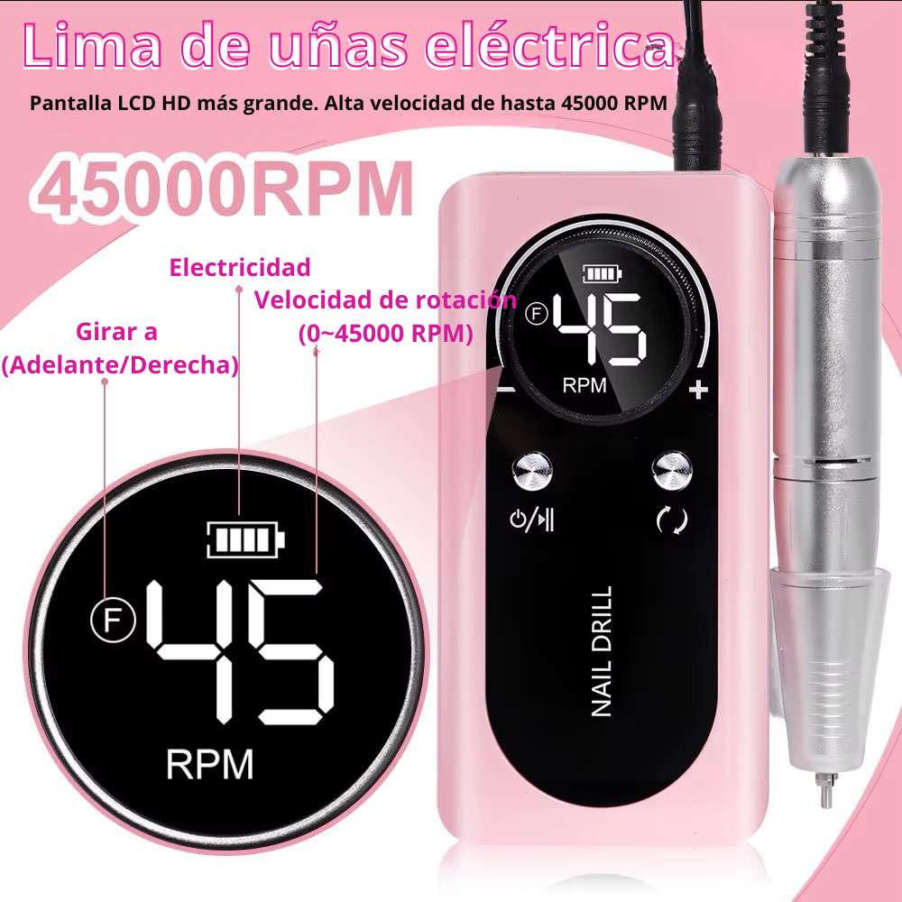 Kit de manicura eléctrica