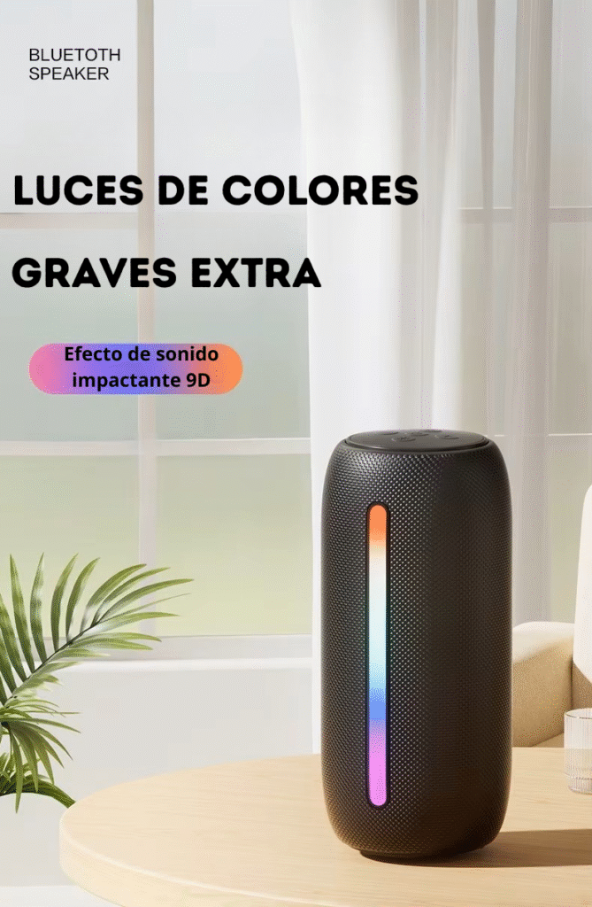 Parlante portátil Bluetooth