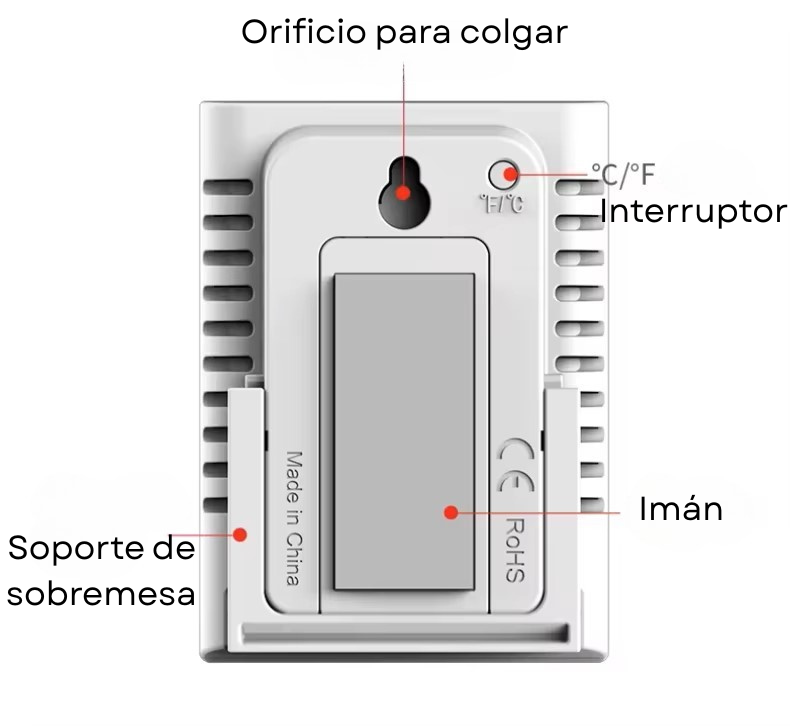 Medidor de humedad digital