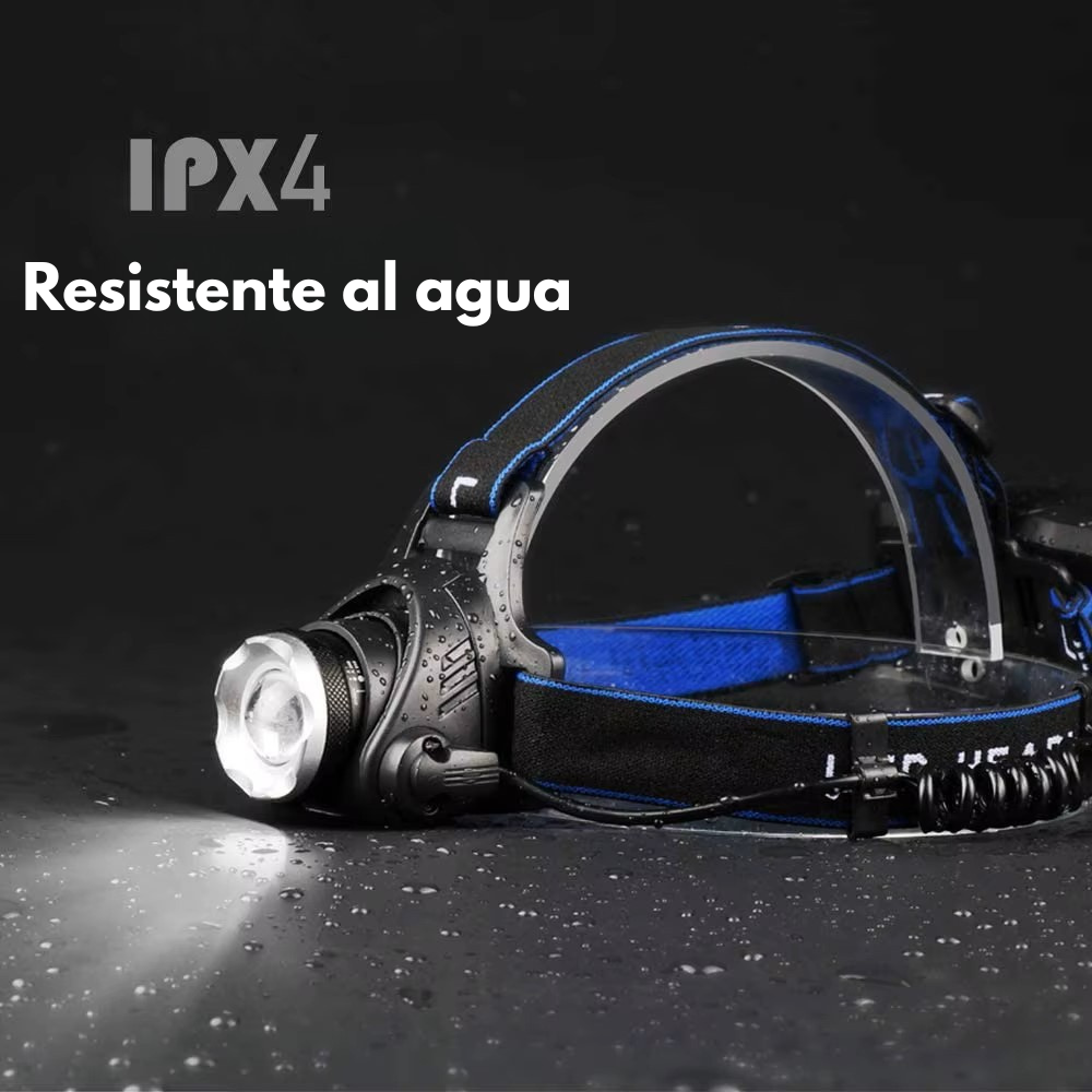Linterna frontal LED