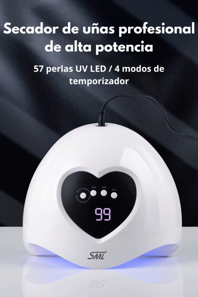 Lámpara UV para secado de uñas
